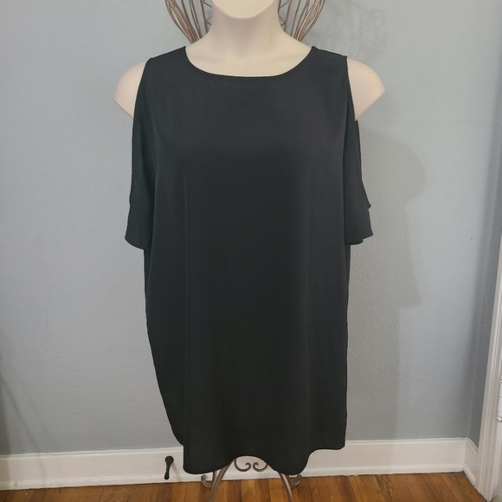 BB Dakota Casual‎ Shift Cold Shoulder Dress Large